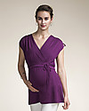 Boob Bianca Maternity & Nursing Top, Purple - Soft eucalyptus fabric T-shirts