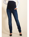 Boob Boob Straight Cut Jeans - Dark Organic Denim Blue Jeans