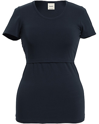 Boob Classic Maternity and Nursing Short-Sleeved Top - Midnight Blue - Organic cotton T-shirts