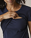 Boob Classic Maternity and Nursing Short-Sleeved Top - Midnight Blue - Organic cotton T-shirts