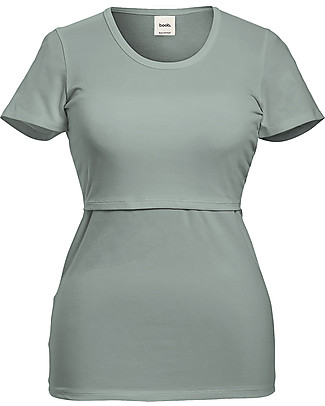 Boob Classic Maternity and Nursing Short-Sleeved Top - Mint - Organic cotton T-Shirts And Vests