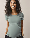 Boob Classic Maternity and Nursing Short-Sleeved Top - Mint - Organic cotton T-shirts