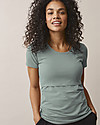 Boob Classic Maternity and Nursing Short-Sleeved Top - Mint - Organic cotton T-shirts