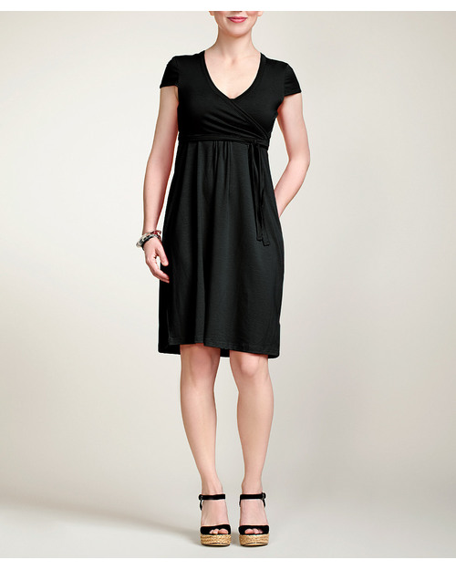 Boob Cookie Maternity and Nursing Dress - Black Dresses_