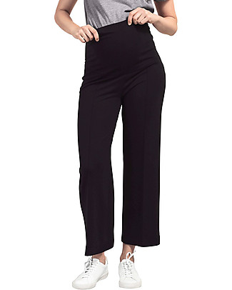 Boob Cropped Pants, One On Never Off, Black - Eucalyptus Fibre Trousers