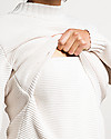Boob Ellen, Maternity and Nursing Organic Cotton Rib Sweater - Off White Jumpers