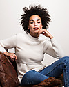 Boob Ellen, Maternity and Nursing Organic Cotton Rib Sweater - Off White Jumpers