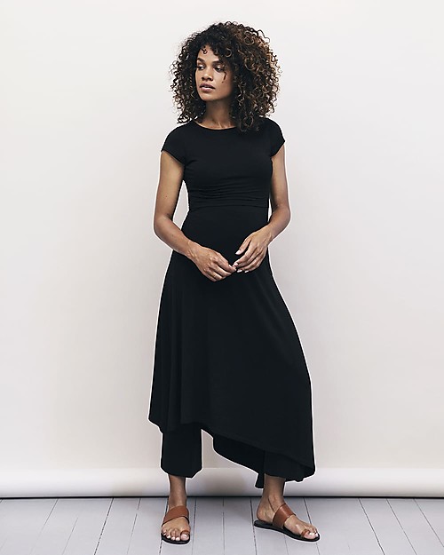 Boob Emma Evening Nursing and Breastfeeding Dress, Black - Lyocell Dresses_