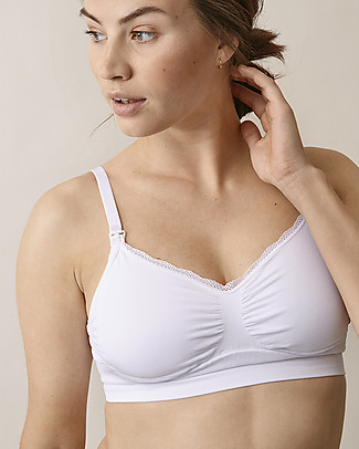Boob Fast Food Classic Nursing Bra - White - Sustainable choice! Nursing Bras