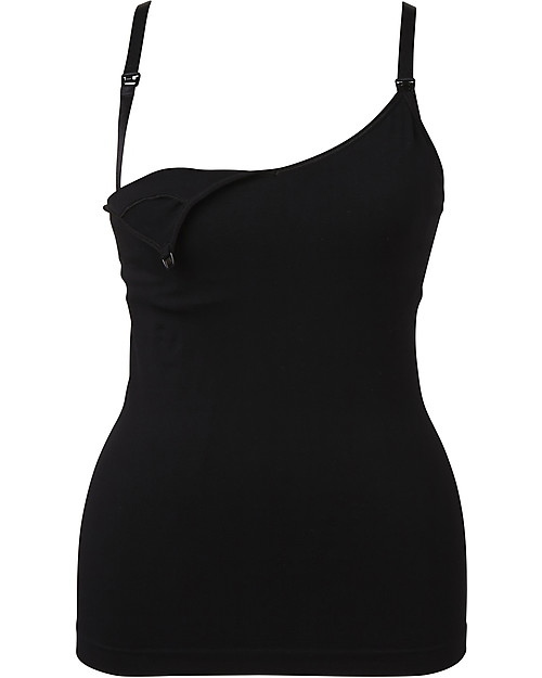 Boob Fast Food Padded Nursing Cami - Black Vests