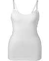 Boob Fast Food Padded Nursing Singlet - White Vests