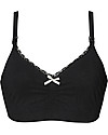 Boob Fast Food Seamless Nursing Bra, Black - Organic cotton Nursing Bras