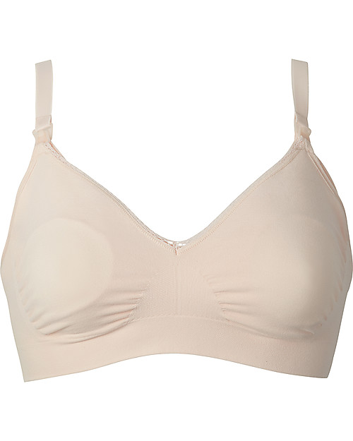 Boob Fast Food Seamless Nursing Bra Powder Woman 