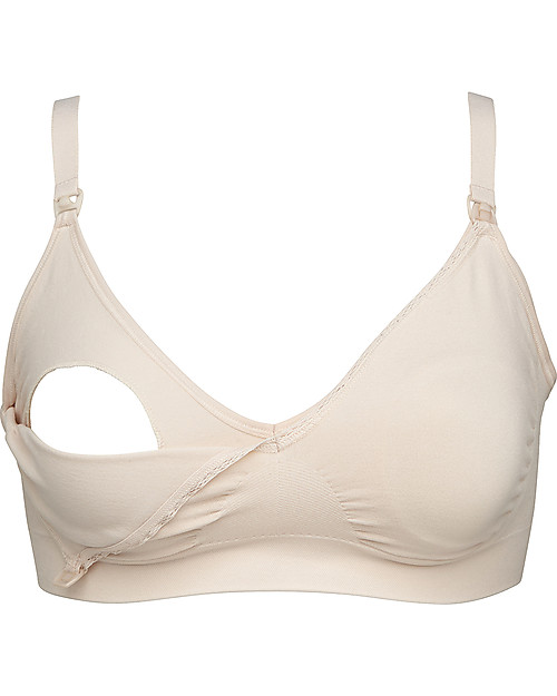 Boob Fast Food Seamless Nursing Bra - Powder woman