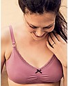 Boob Fast Food Seamless Nursing Bra, Rainy Rose - Organic cotton Nursing Bras