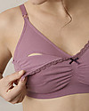 Boob Fast Food Seamless Nursing Bra, Rainy Rose - Organic cotton Nursing Bras