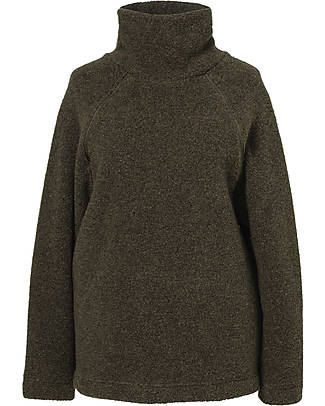 Boob Fleece Nursing Oversized Sweater - Pine Green - Recycled Wool - Soft and Comfortable! Jumpers