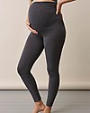 Boob Leggings for Pregnancy and Beyond - Dark Grey Melange - Merino Wool Leggings