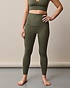 Boob Leggings for Pregnancy and Beyond - Pine Green - Comfortable and Eco-Friendly! Leggings