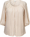 Boob Maternity and Nursing Air Blouse - Peachy - 100% organic cotton Long Sleeves Tops