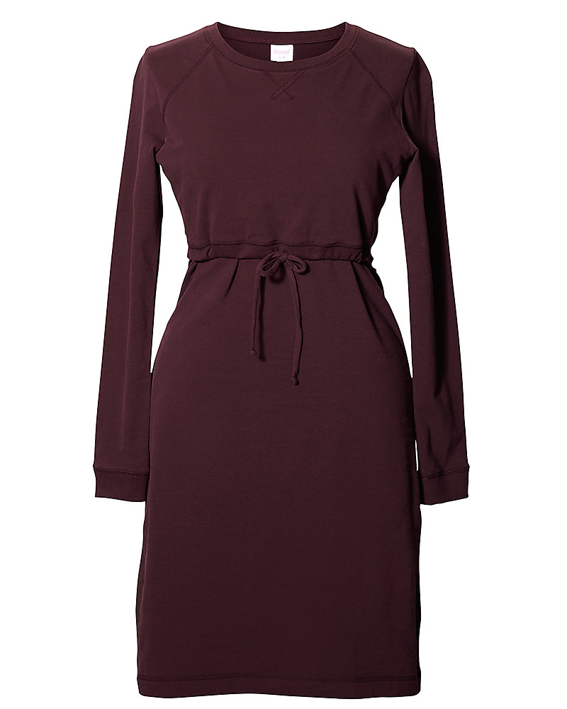 Boob Maternity and Nursing BWarmer Dress in Eco-fiber - ORGANIC -burgundy  red woman