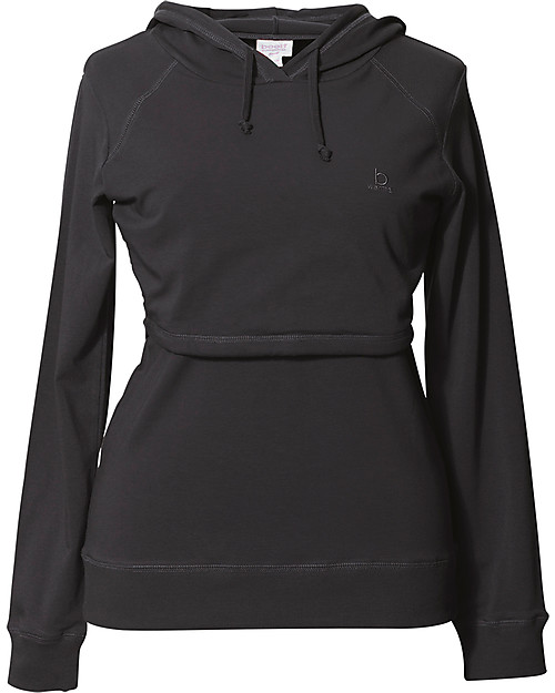 Boob Maternity and Nursing B·Warmer Hoodie - Organic Cotton - Grey Sweatshirts
