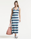 Boob Maternity and Nursing Cameron Maxi Dress - Blue Stripes - Made from Eucalyptus Fiber! Dresses_
