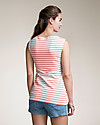 Boob Maternity and Nursing Tank Top - Stripe Off White/Melon - Organic Cotton! Tank Tops