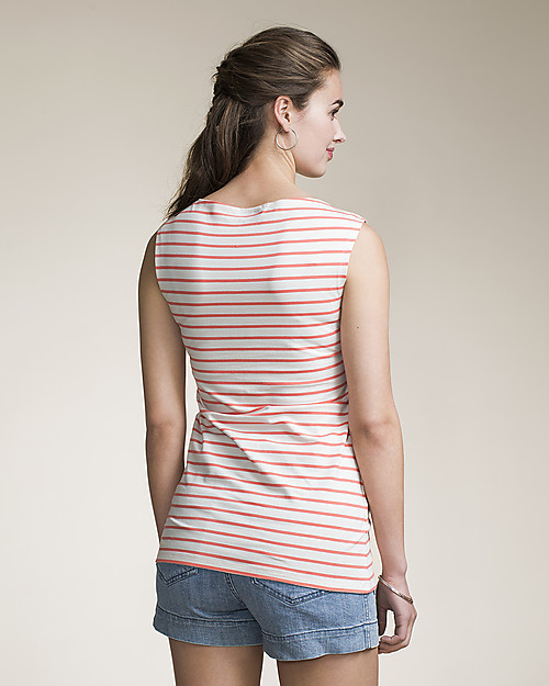 Boob Maternity and Nursing Tank Top - Stripe Watermelon - Organic Cotton! Tank Tops