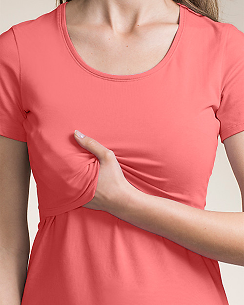 Boob Maternity and Nursing Top Short Sleeve, Watermelon - Organic Cotton T-shirts