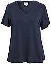 Boob Maternity and Nursing V Neck T-shirt, Indigo - 100% Lyoncell T-shirts
