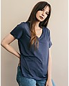 Boob Maternity and Nursing V Neck T-shirt, Indigo - 100% Lyoncell T-shirts