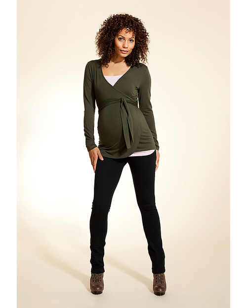 Boob Maternity Slim Pants - Black Trousers