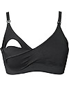 Boob Nursing Fast Food T-shirt Bra - Black - with removable pads Nursing Bras