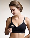 Boob Nursing Fast Food T-shirt Bra - Black - with removable pads Nursing Bras