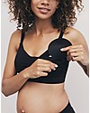 Boob Nursing Fast Food T-shirt Bra - Black - with removable pads Nursing Bras