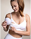 Boob Nursing Fast Food T-shirt Bra - White - with removable pads Nursing Bras