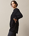 Boob Oversized Hoodie with Nursing Function and Maternity - Black - Organic Cotton Sweatshirts