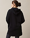 Boob Oversized Hoodie with Nursing Function and Maternity - Black - Organic Cotton Sweatshirts