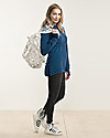 Boob Ready Flex Fleece Maternity & Nursing Hoodie - Petrol (made from 100% recycled plastic bottles) Jackets