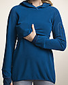 Boob Ready Flex Fleece Maternity & Nursing Hoodie - Petrol (made from 100% recycled plastic bottles) Jackets