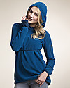 Boob Ready Flex Fleece Maternity & Nursing Hoodie - Petrol (made from 100% recycled plastic bottles) Jackets