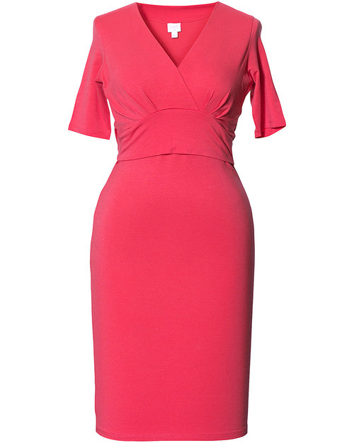 Boob Short Sleeve Maternity / Nursing Dress - Sophia - Stretch Lyocell! Dresses_