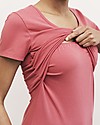 Boob Short-sleeved Maternity and Nursing T-Shirt, Faded Rose - Organic cotton T-shirts