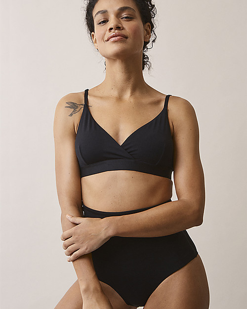 Boob Soft Support Briefs - Black - Extra kind even after C-section Briefs