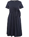 Boob Suki Maternity and Nursing Summer Dress with Knot, Blue Midnight - Organic cotton Dresses_