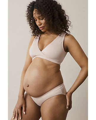 Maternity & Nursing Bra with Underwires, Milk by CACHE COEUR - pink light  solid, Maternity