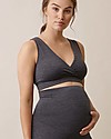Boob The Go-To Merino Wool Bra - Dark Grey Melange Nursing Bras