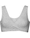 Boob The Go-To Support Bra - Grey Melange ideal as a sleep bra Nursing Bras