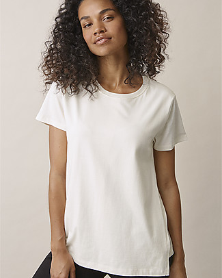 Boob The shirt Nursing and Breastfeeding Top with Side Opening - Tofu - Organic cotton T-Shirts And Vests